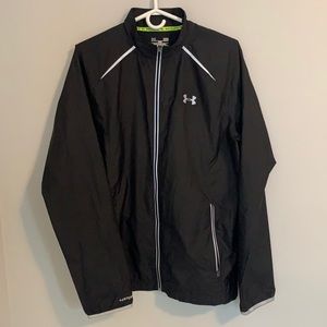 Underarmour Light Fitted Black Jacket - LG